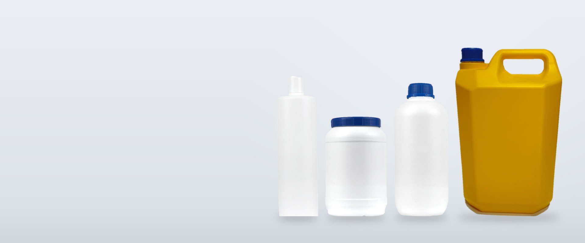 Botellas, frasco y bidón de PEAD